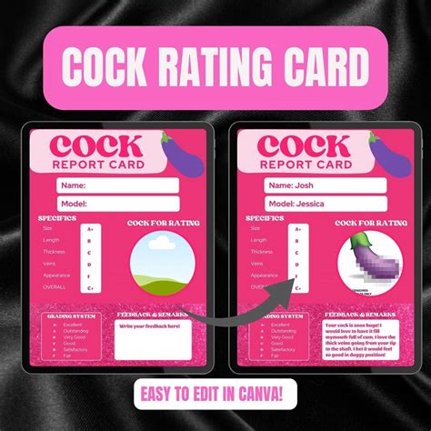 Have your Cock Rated